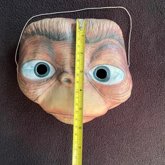 E.T. The Extra Terrestrial Vintage 80’s Halloween Mask Original Intact RARE! - Picture 7 of 16